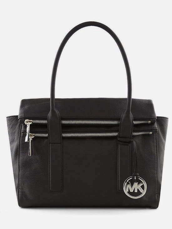 Michael Kors Handbags - Michael Kors Black Leather Tippi Bag